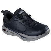 Skechers Men's Slip-Ins Arch Fit Orvan Moxley Bungee Lace Shoes Front_Three_Fourths_Angled_Right