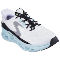 Skechers Men's Slip-Ins Slide-Step Altus Mesh Lace Up Shoes Front_Three_Fourths_Angled_Right