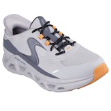 Skechers Men's Slip-Ins Glide Step Altus Mesh Lace Shoes - Wide Front_Three_Fourths_Angled_Right