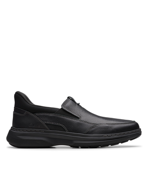 Chaussure à enfiler en cuir pour hommes, Craftwell Step, Clarks - pointure large