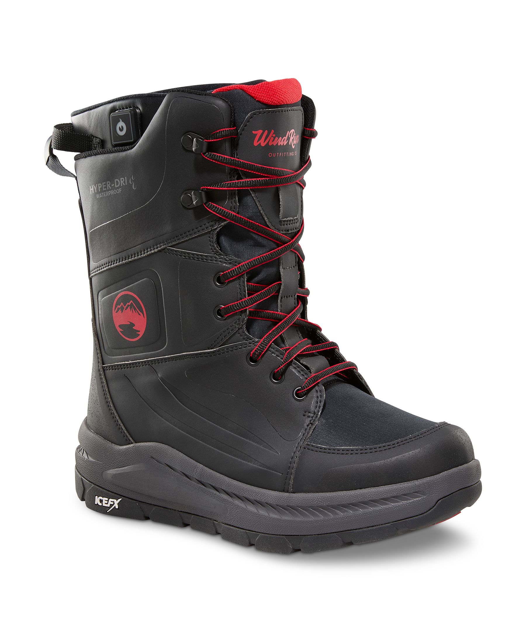 Bottes d’hiver chauffantes avec IceFX pour hommes, Mount Meager, WindRiver