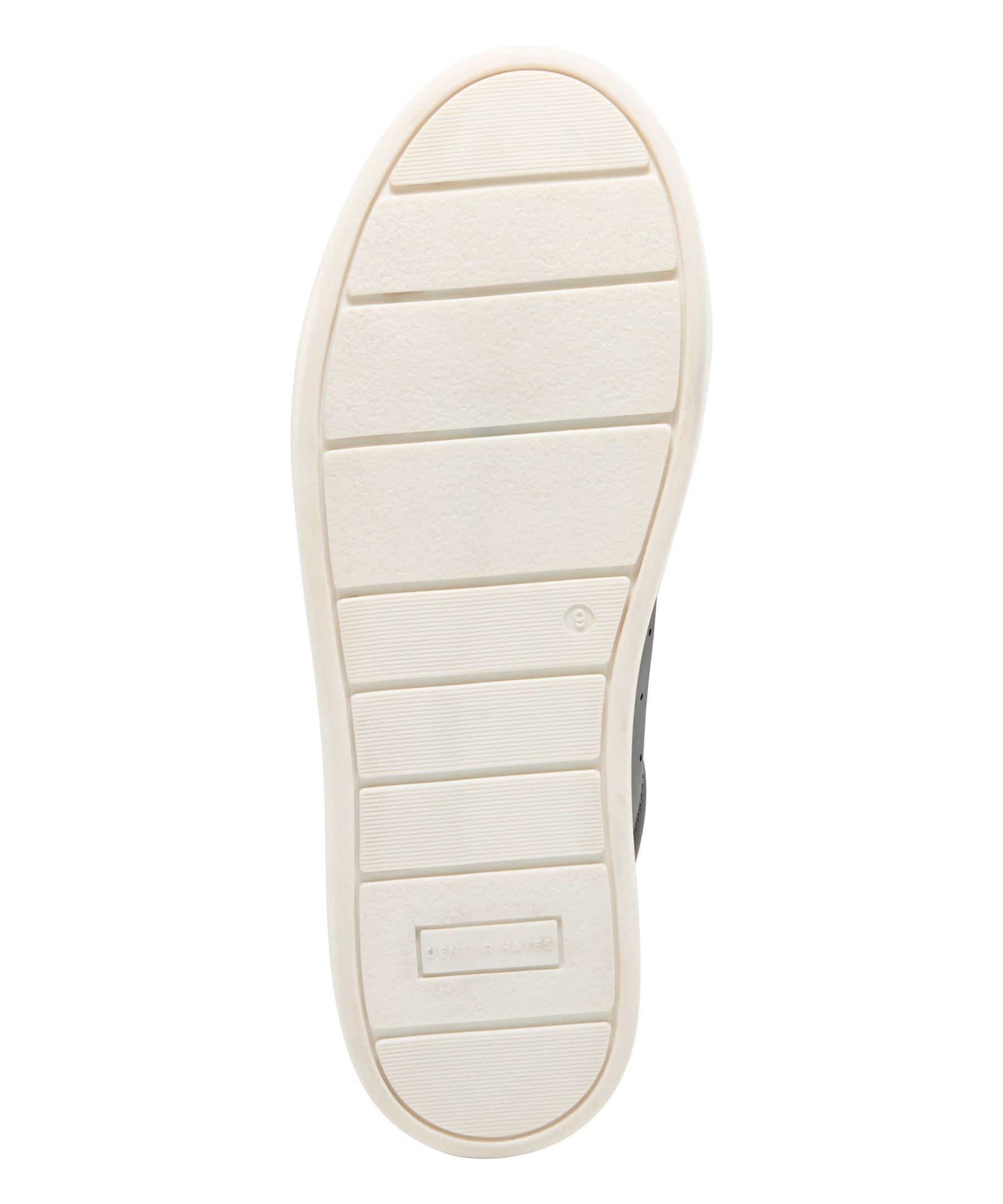 Chaussures de court en cuir pour hommes, Rhodes, Denver Hayes - pointure large