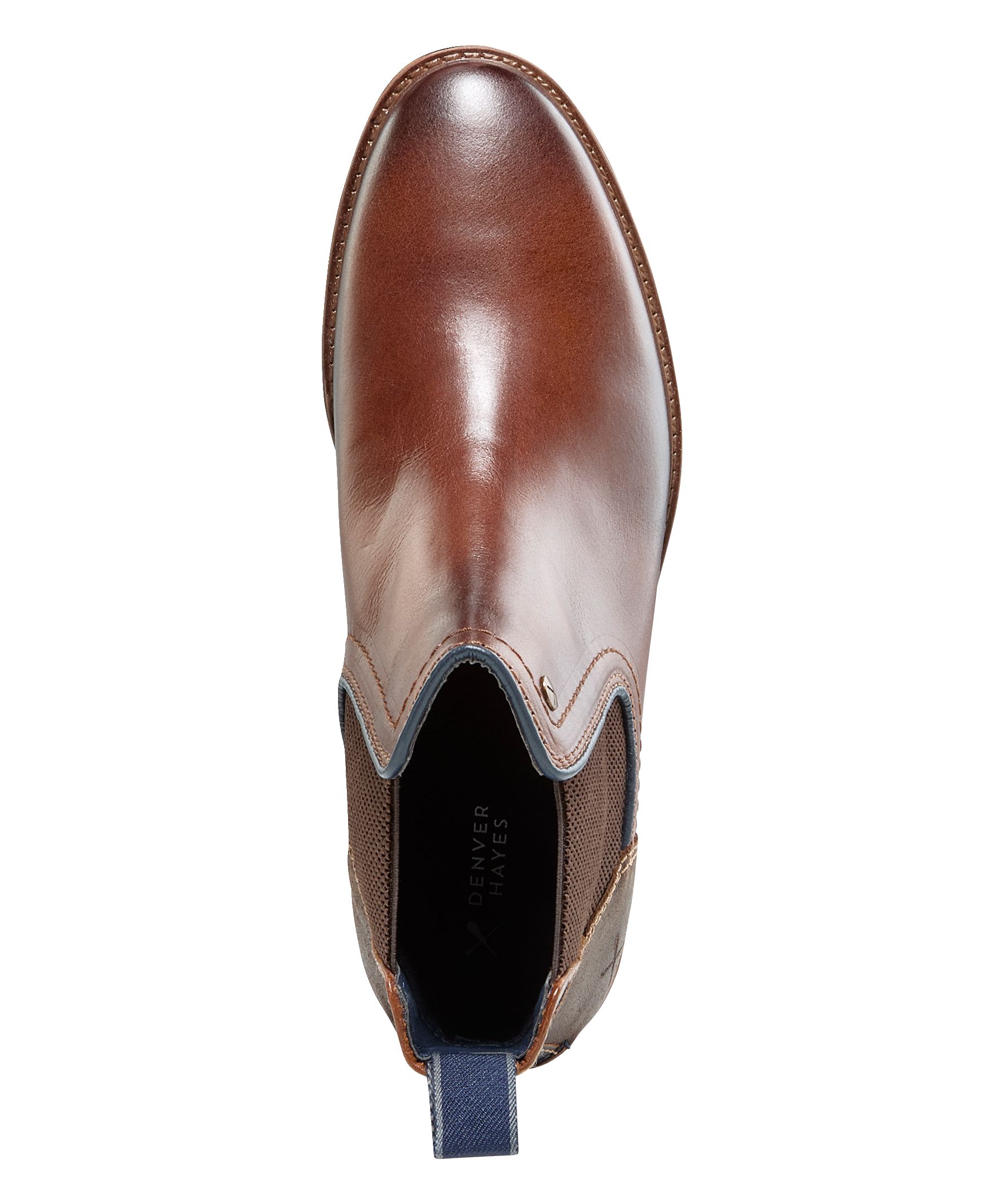 Bottes Chelsea en cuir pour hommes, Volos, Denver Hayes