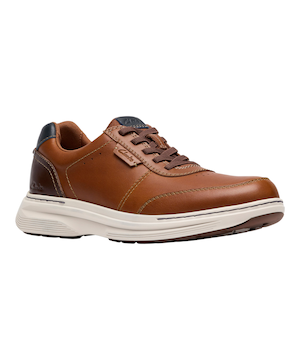 Chaussures en cuir larges à lacets pour hommes, Craftwell, Clarks