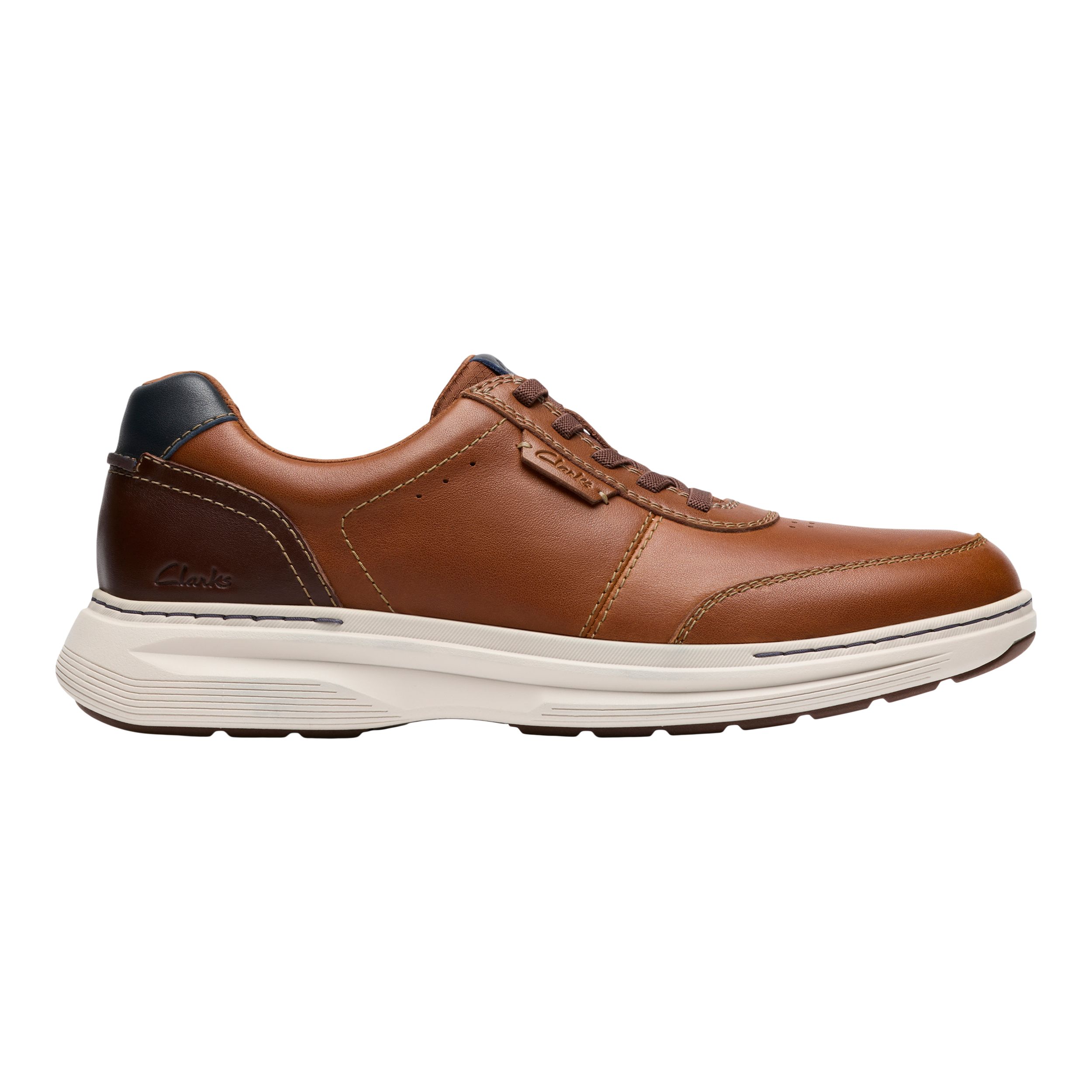 Clarks Men's Craftwell Lace Wide Leather Shoes