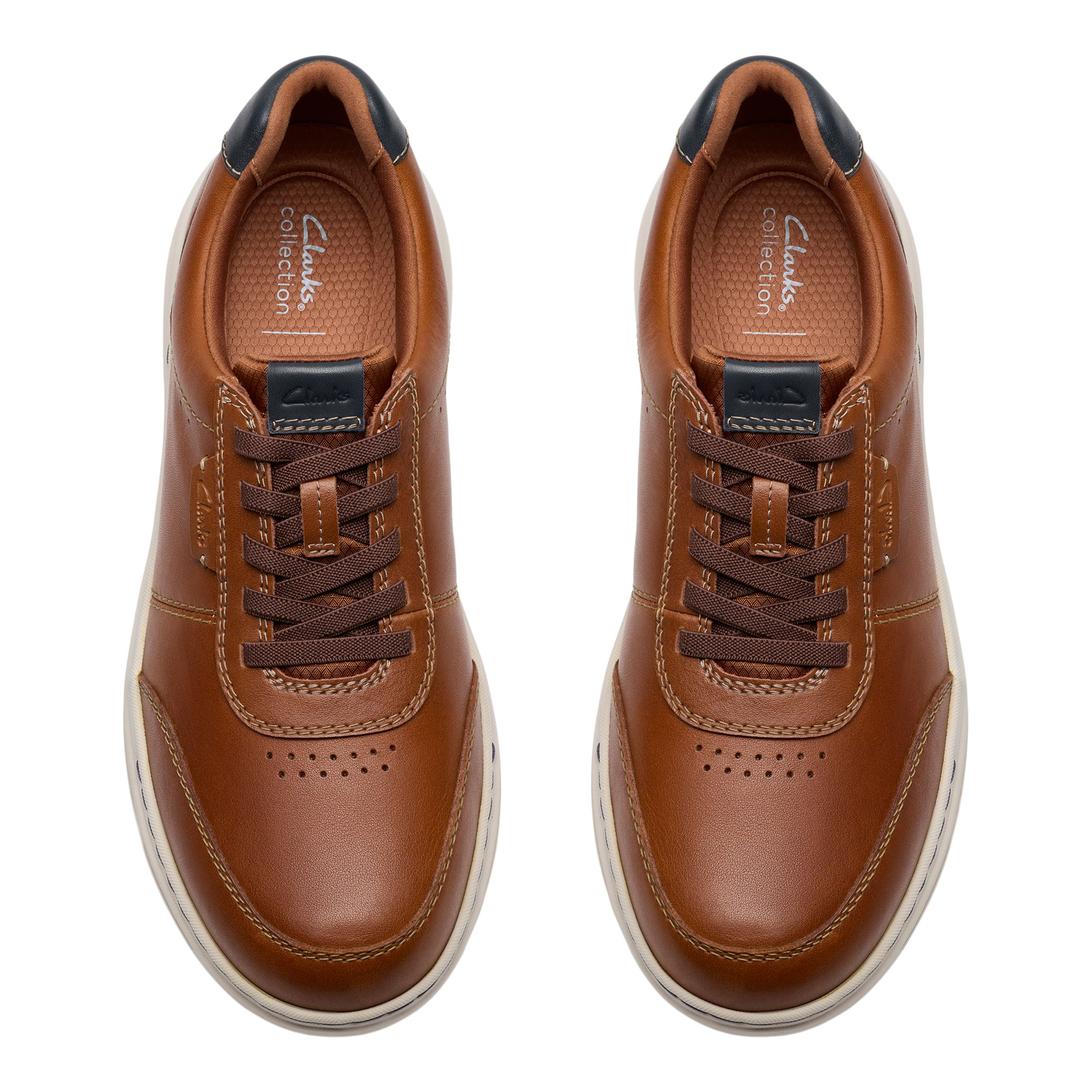 Clarks Men's Craftwell Lace Wide Leather Shoes