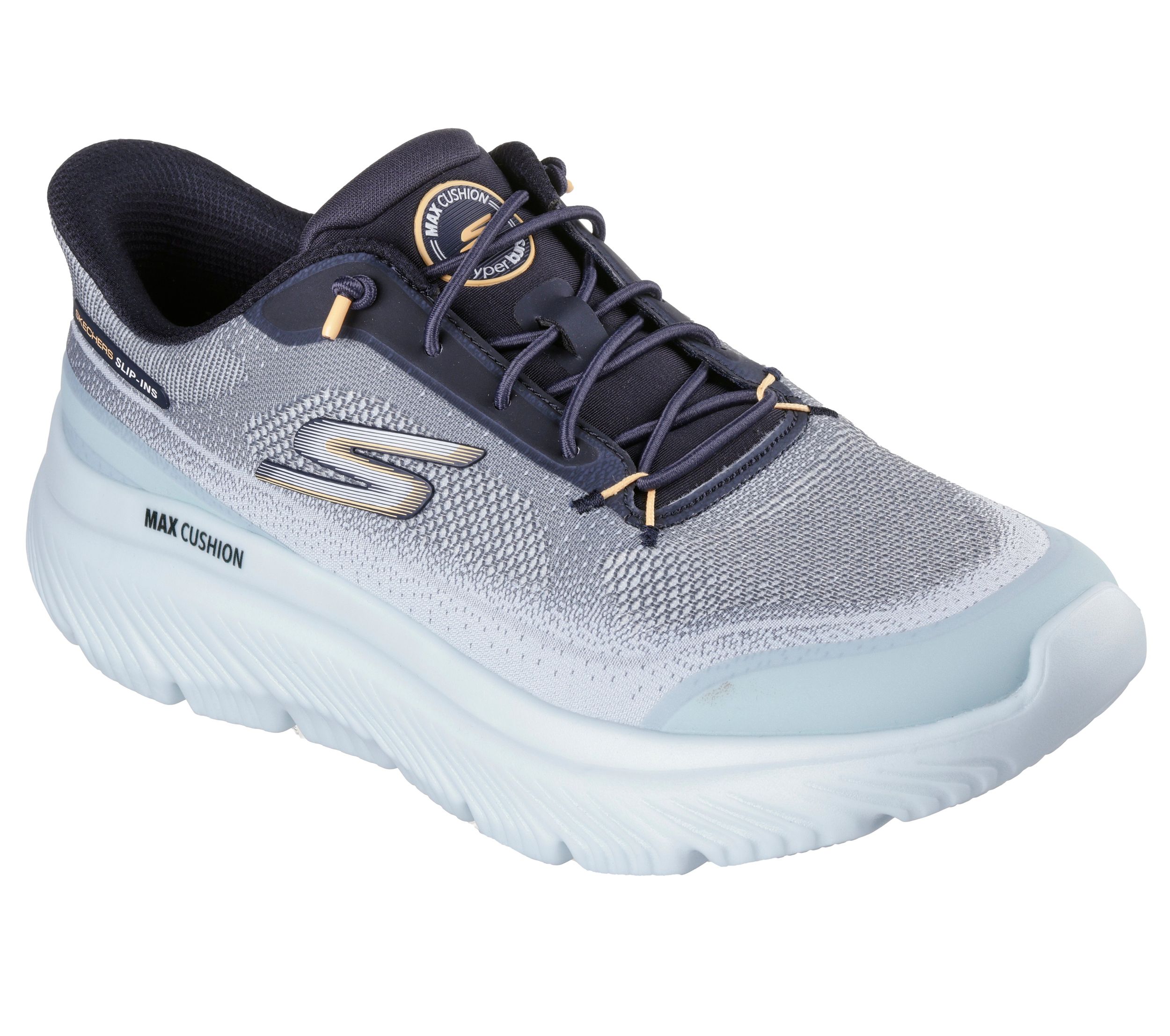 Skechers Men's Go Walk Max Cushioning Slip-ins Hyper Slip-on Shoes