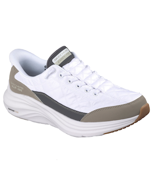 Chaussures à enfiler matelassées larges Contour Foam Cozy pour hommes, Slip-ins, Skechers