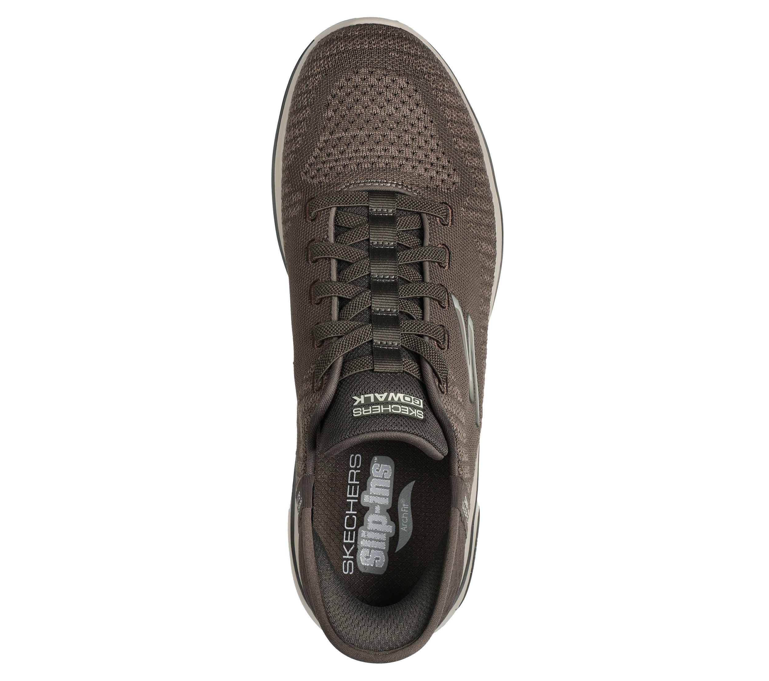 Chaussures décontractées à lacets extensibles Arch Fit pour hommes, Slip-ins, Go Walk, Skechers