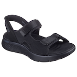 Skechers Men's Slip-ins Go Walk Flex Sandal Front_Three_Fourths_Angled_Right