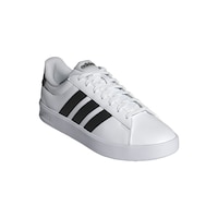 adidas Men's Grand Court 3.0 Sneakers Front_Three_Fourths_Angled_Right