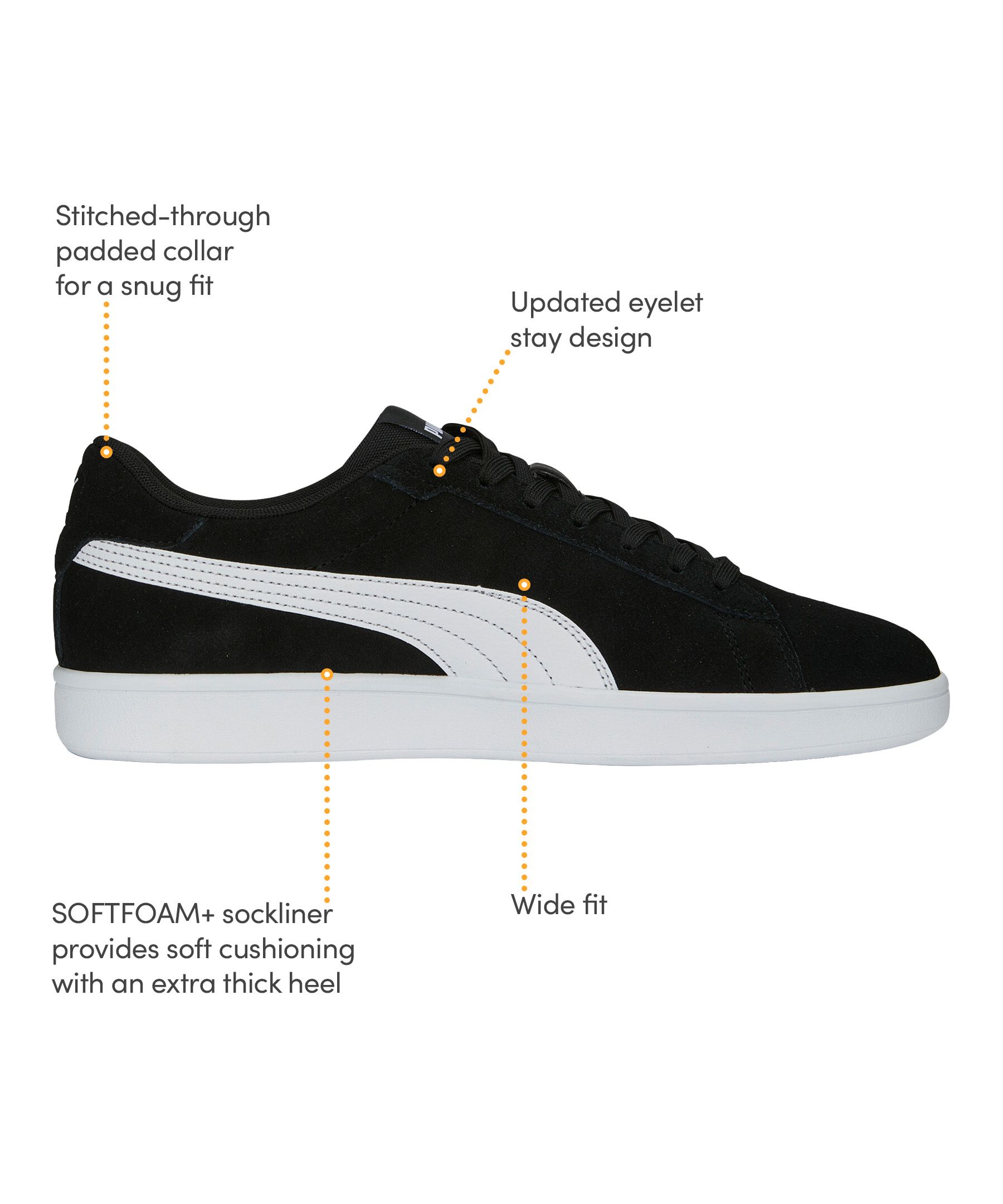 PUMA Men's Smash 3.0 Sneaker