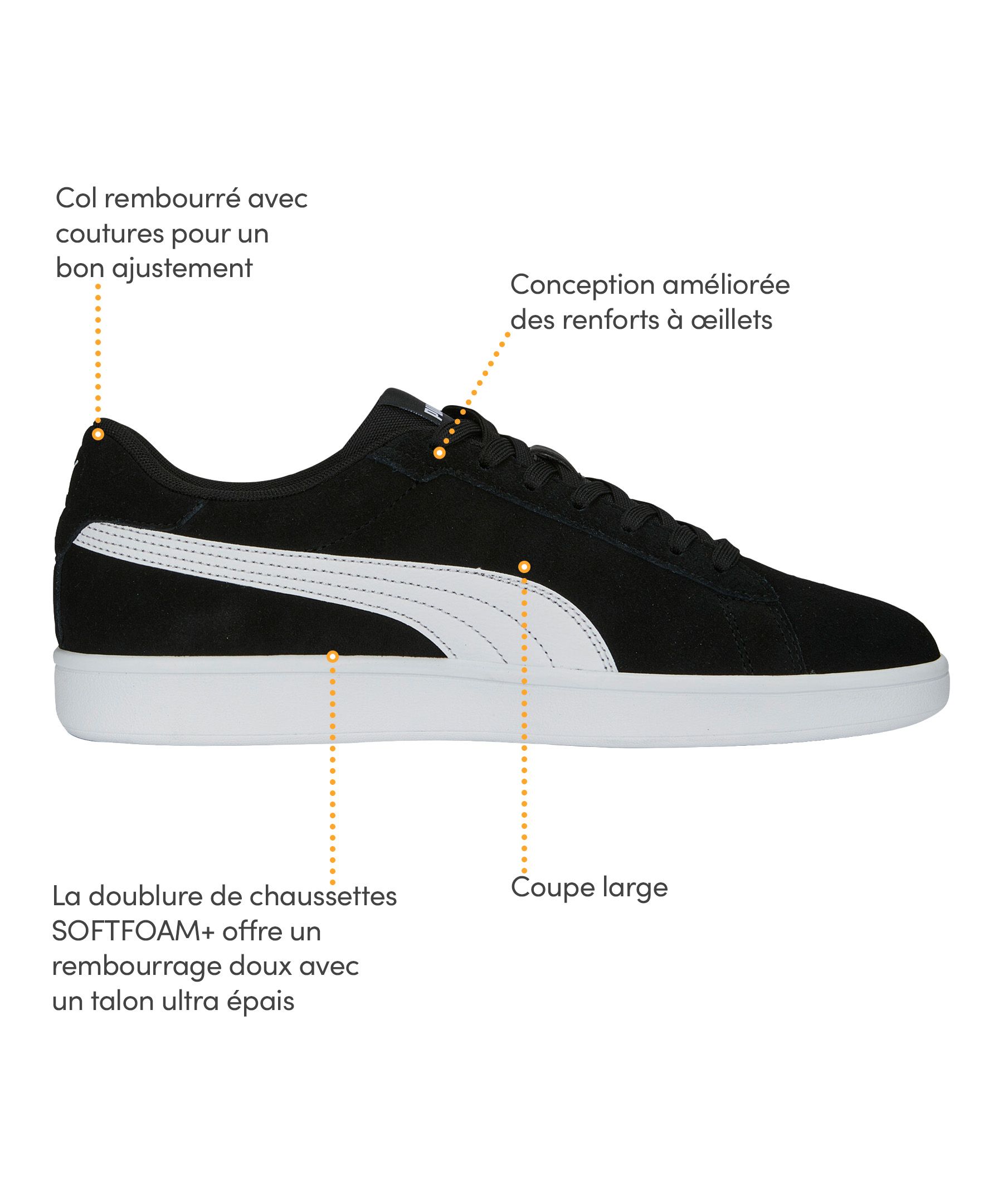 Chaussures de sport pour hommes, Smash&nbsp;3.0, PUMA