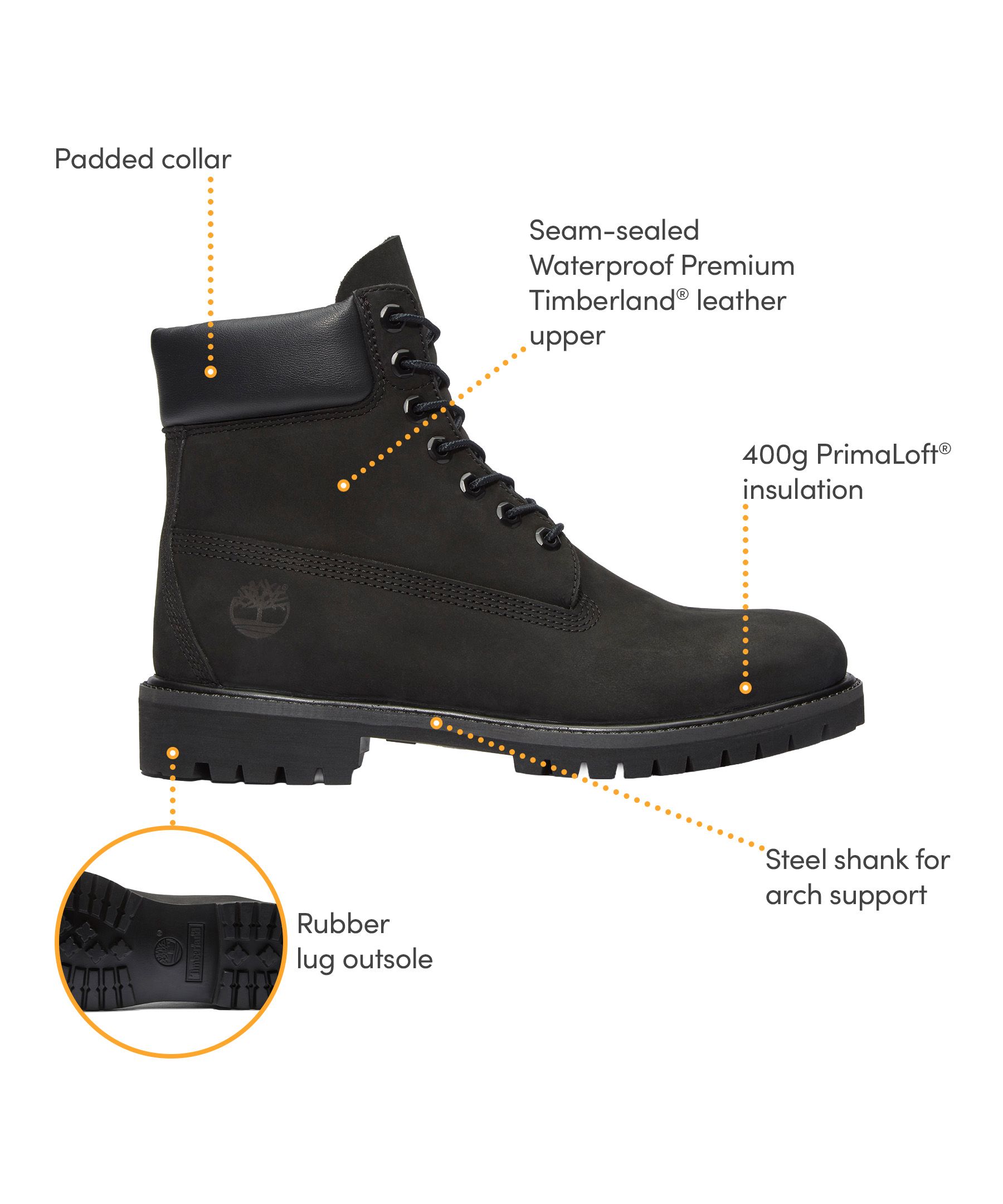 Timberland Men's Premium 6-in Waterproof Boots