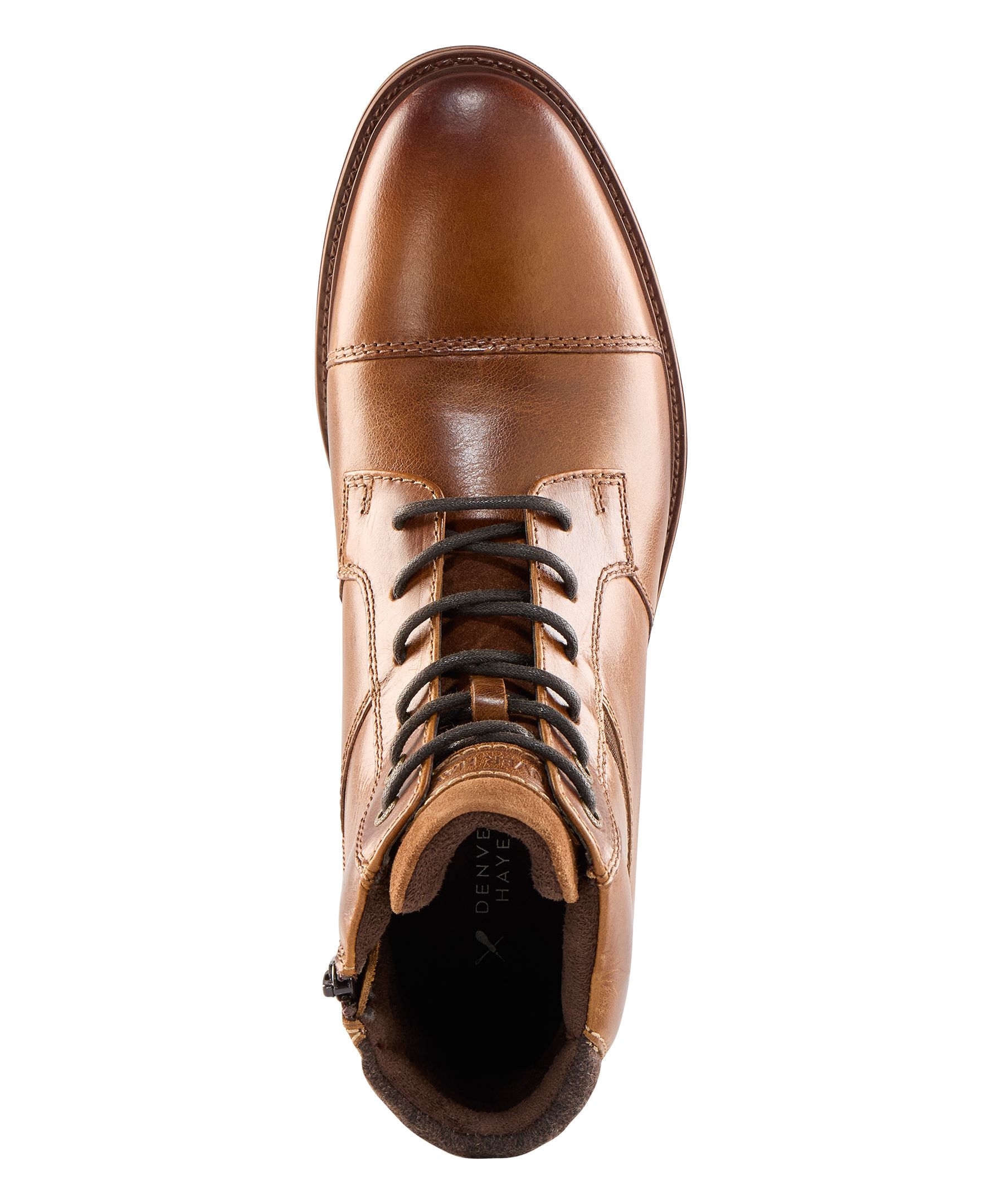Denver Hayes Men's Granada Leather Lace-Up Boots