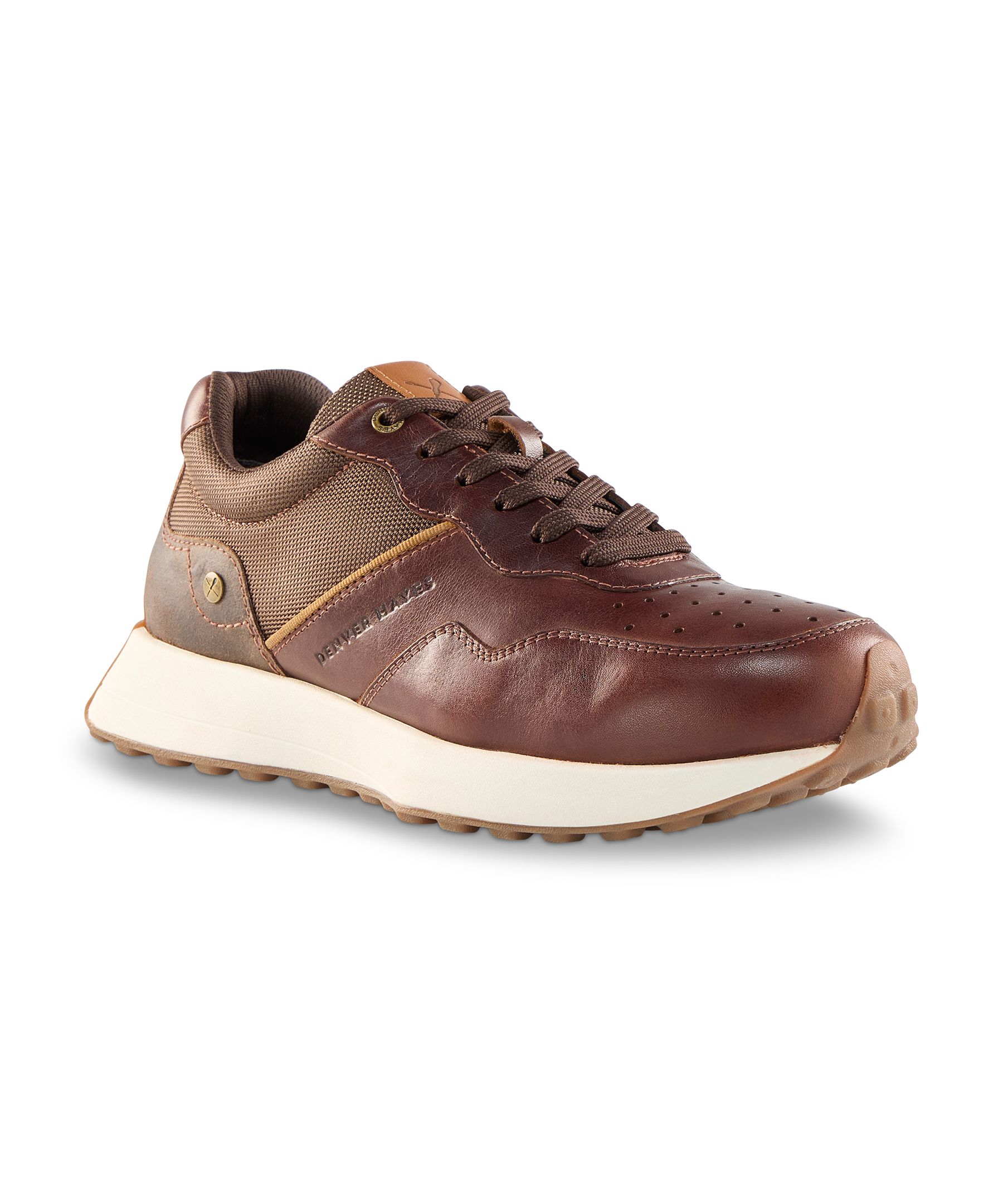Denver Hayes Men's Burgos Leather Sneakers