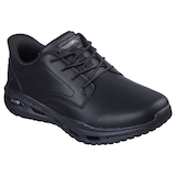 Chaussures décontractées à lacets extensibles  Arch Fit pour hommes, Orvan, Skechers Front_Three_Fourths_Angled_Right