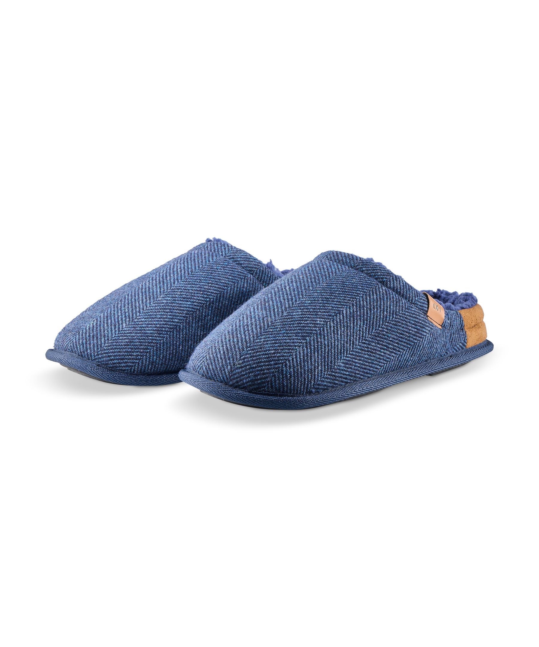 Denver Hayes Men's Herringbone Slippers