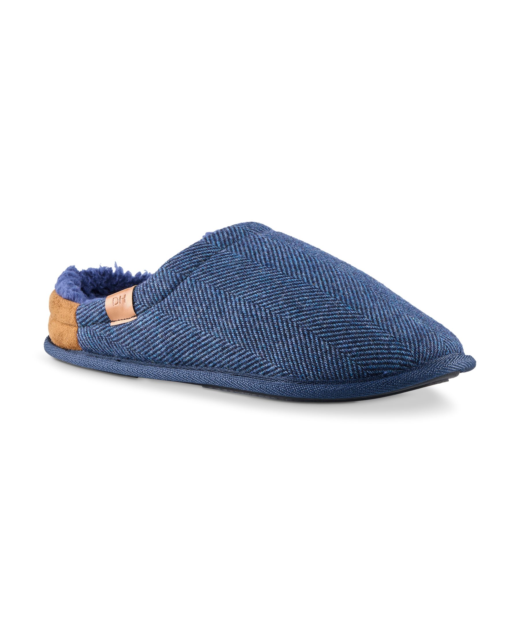 Denver Hayes Men's Herringbone Slippers