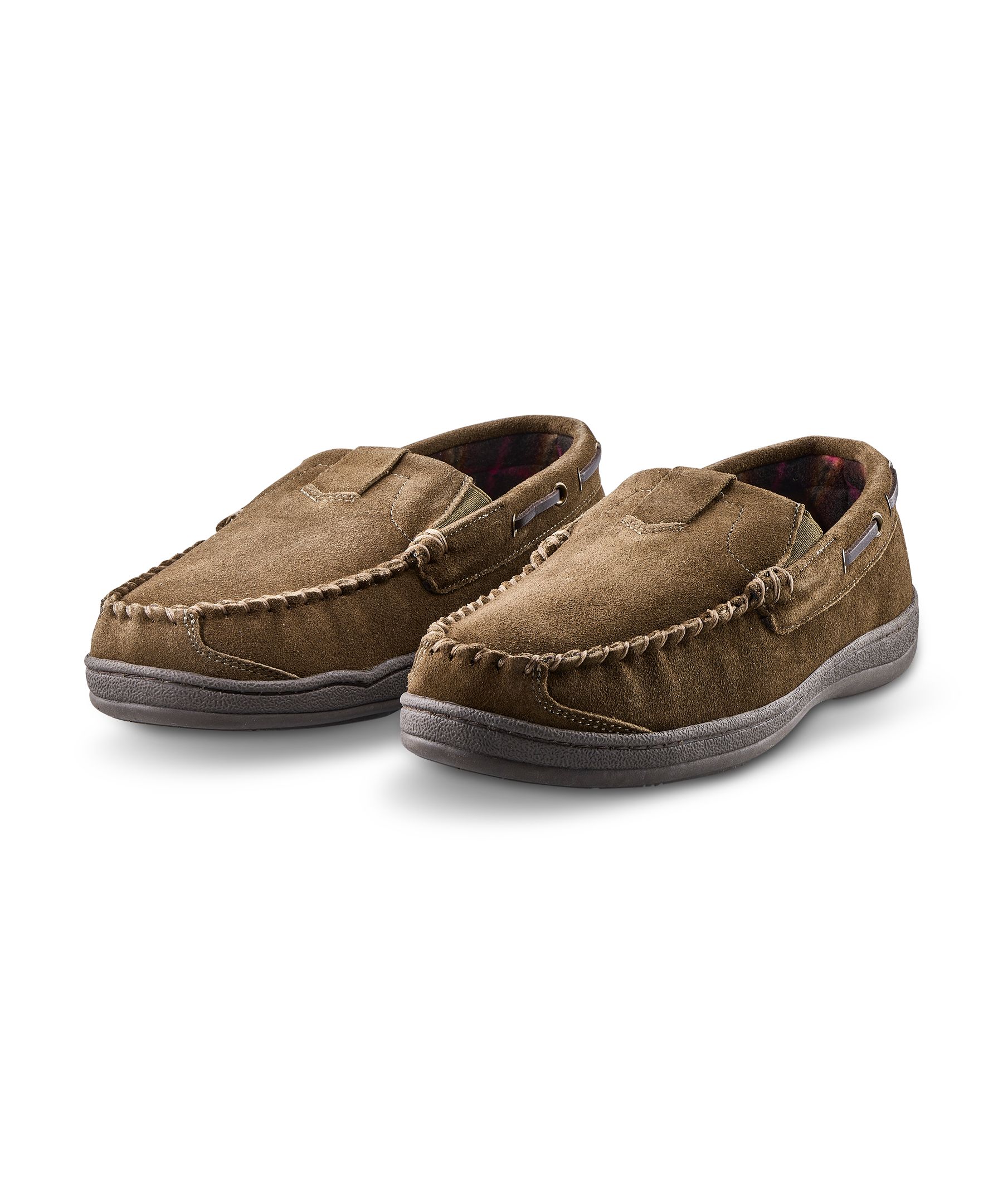 WindRiver Men's Comfort Suede Slippers