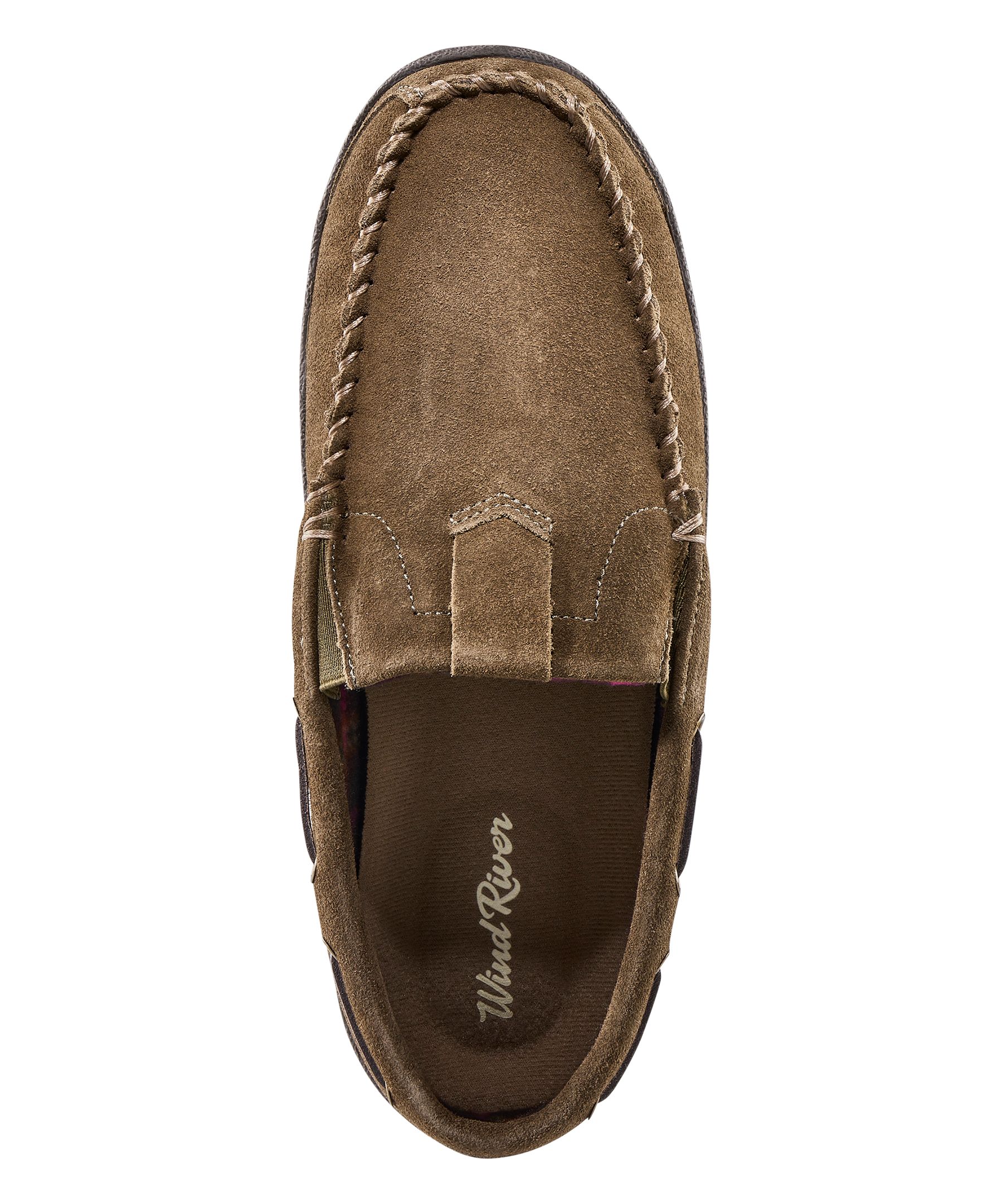 WindRiver Men's Comfort Suede Slippers