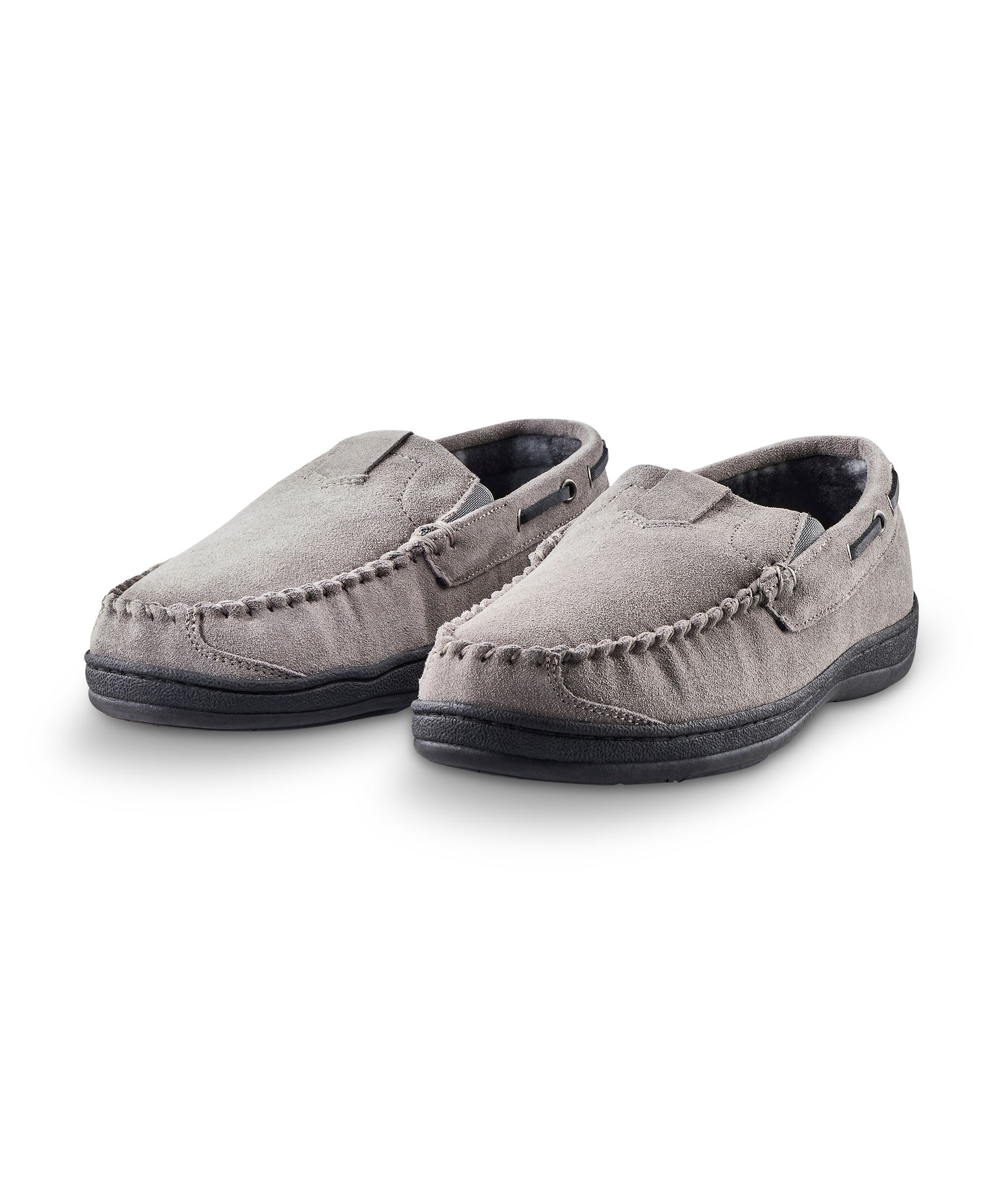Pantoufles en suède confortables pour hommes, WindRiver