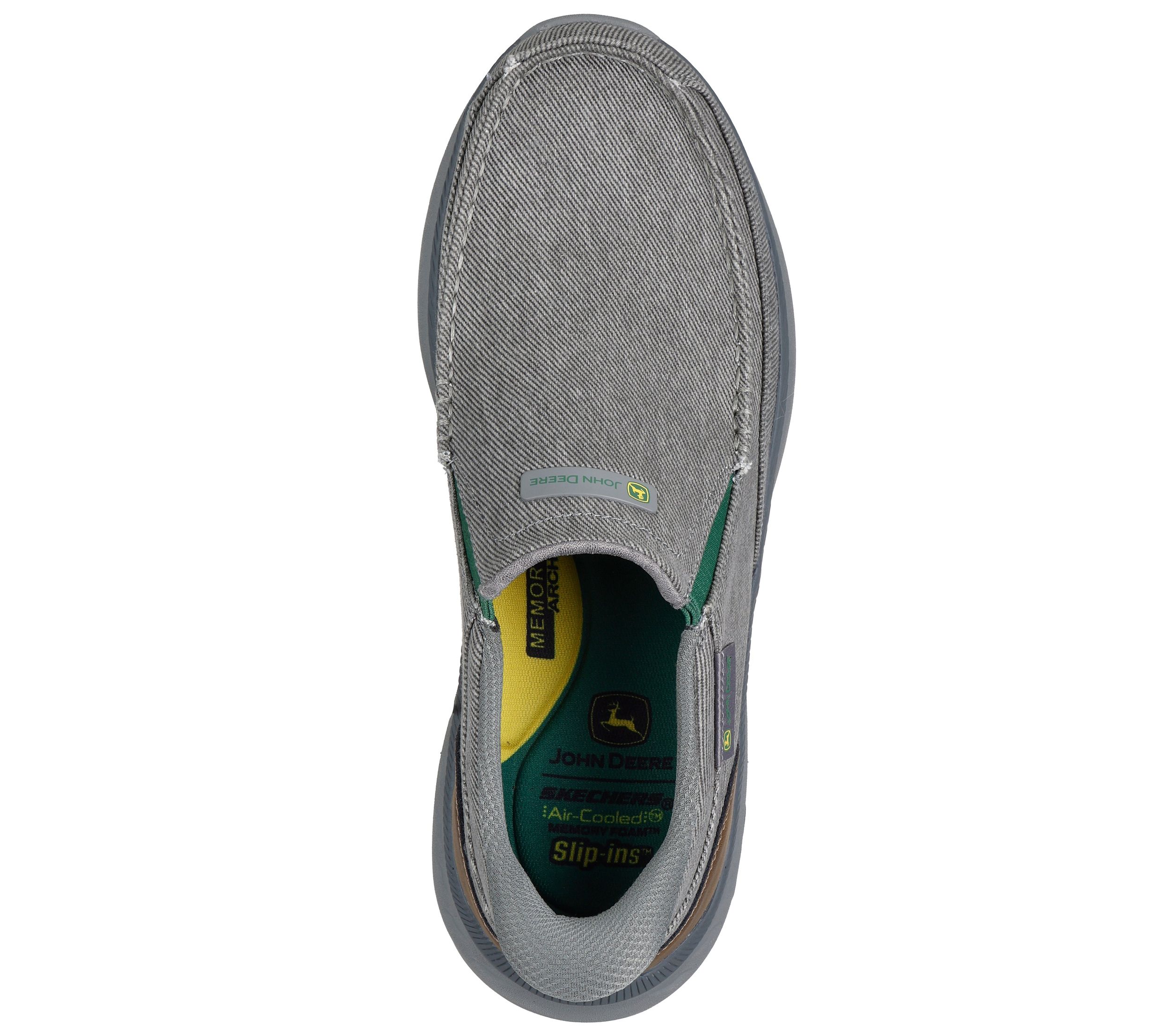 Chaussures larges Slip-ins pour hommes, John Deere Pollard - Horace, Skechers