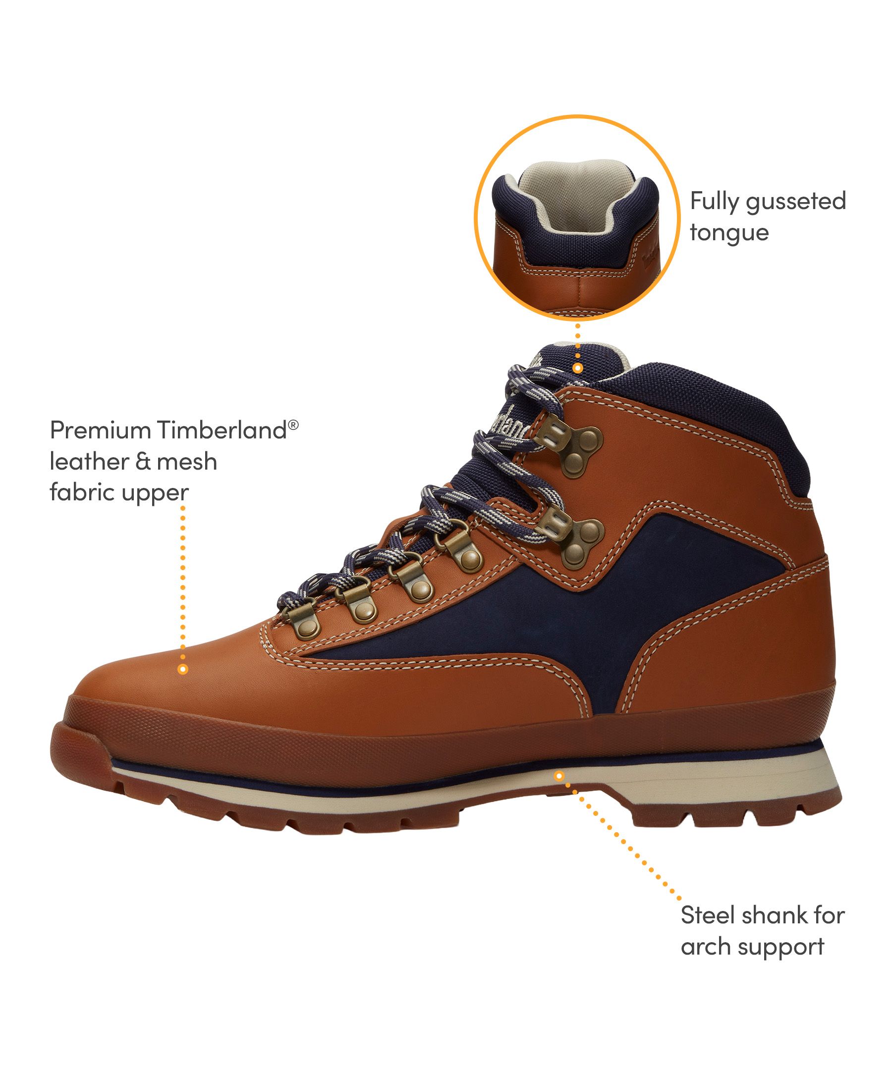 Timberland Men's Eurohiker Waterproof Workboots