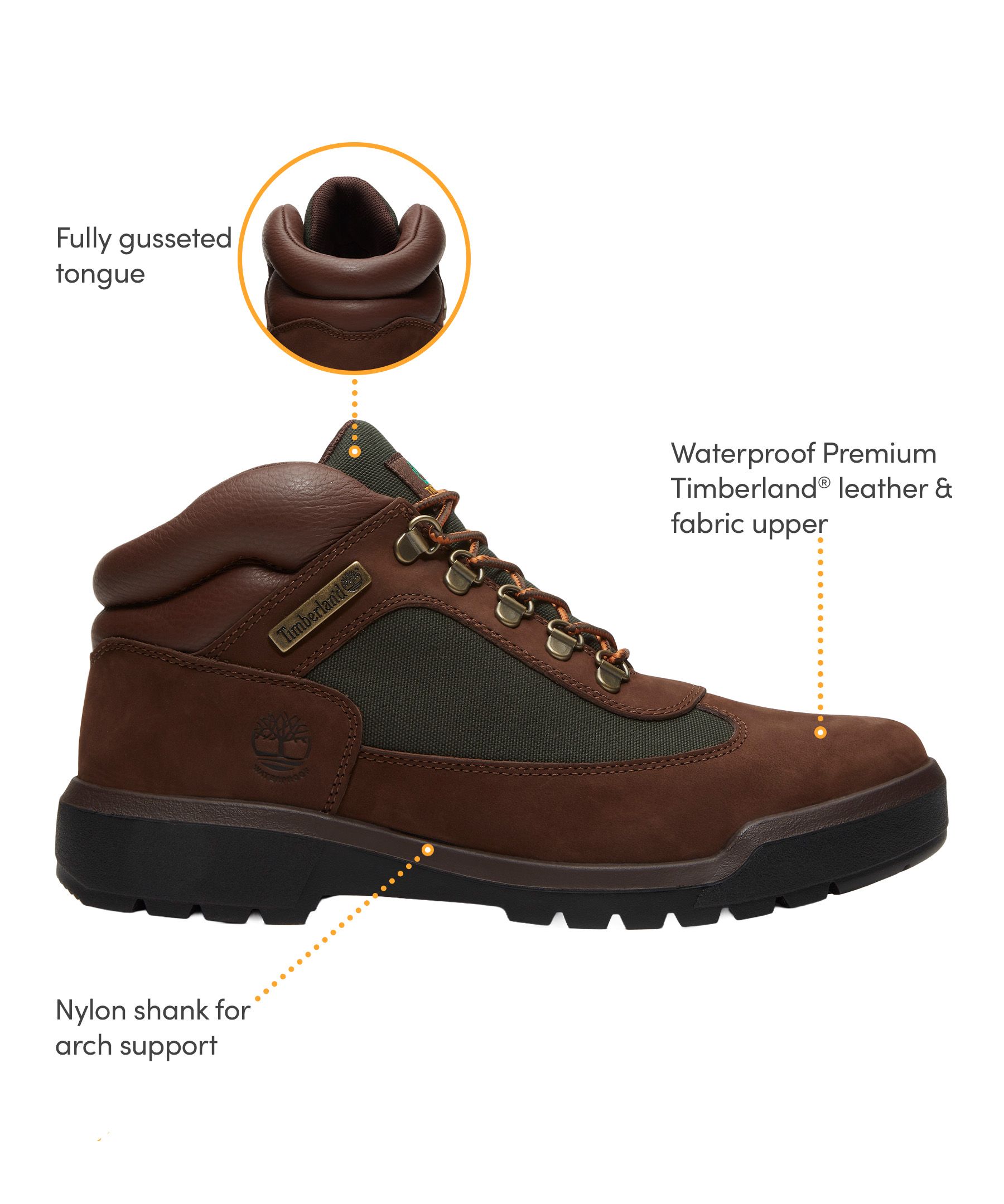 Timberland Men's Beef N Broc Waterproof Field Boots