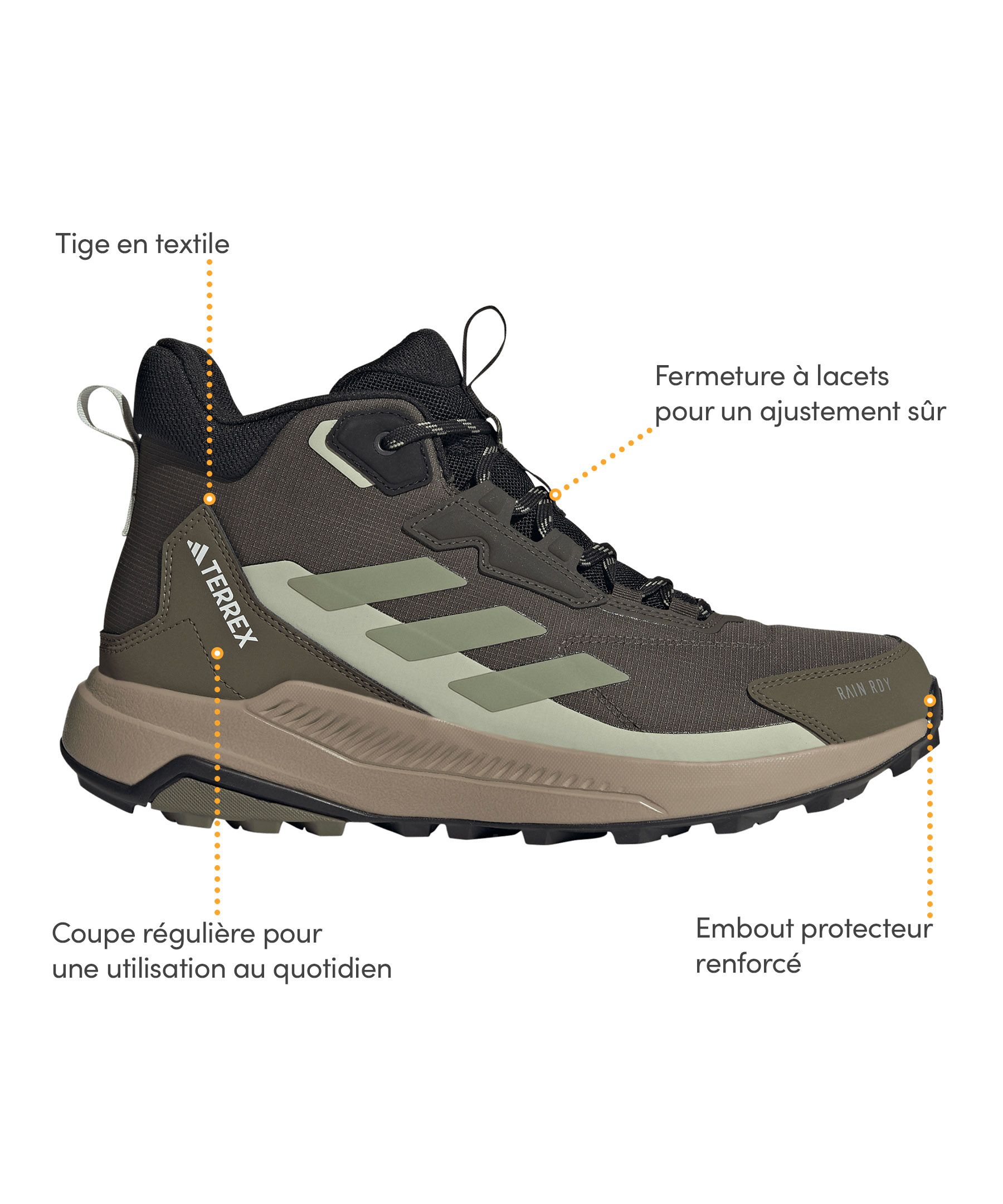 Chaussures de randonnée pour hommes, Terrex Anylander Rain.Rdy, adidas
