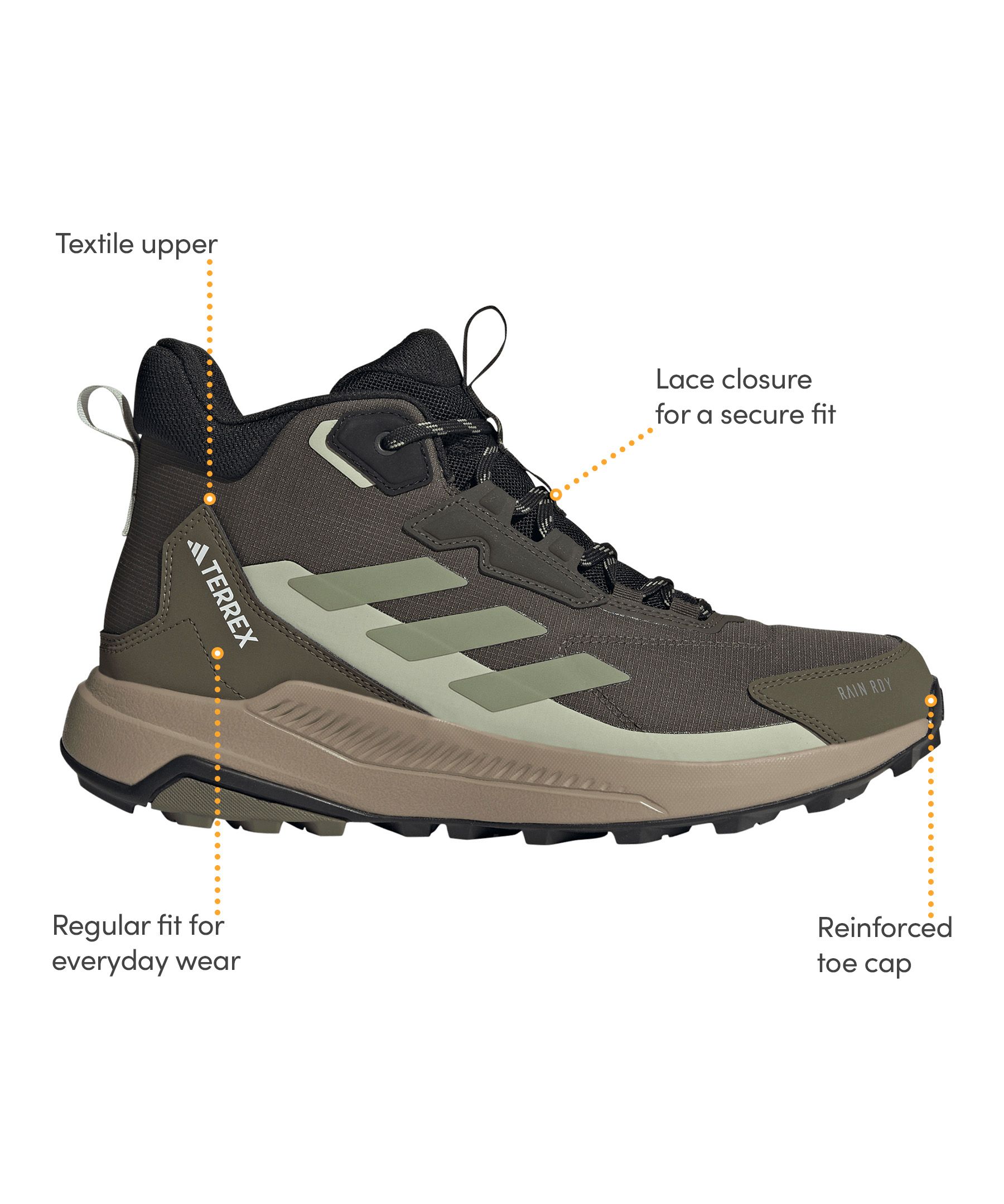 adidas Men's Terrex Anylander Rain-Ready Hikers