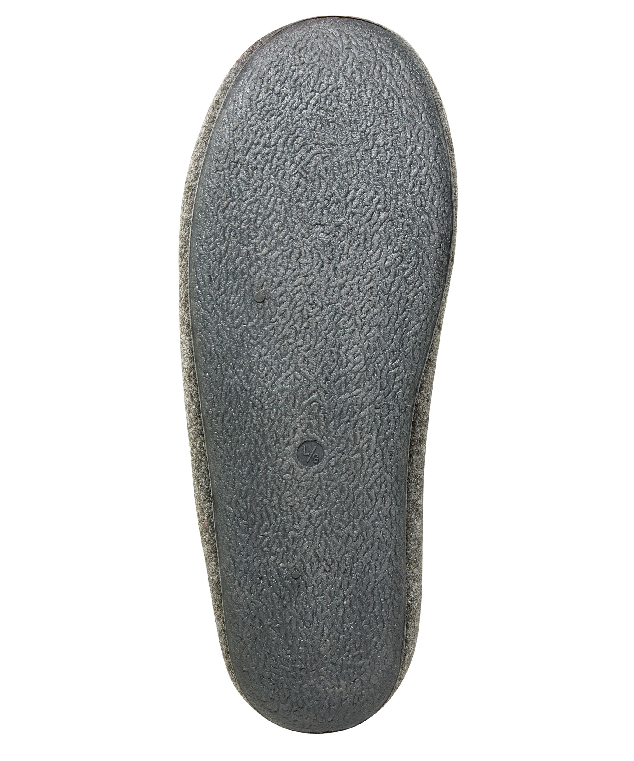 WindRiver Men's Felt Slippers With Removable Footbed