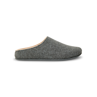 WindRiver Men's Felt Slippers With Removable Footbed