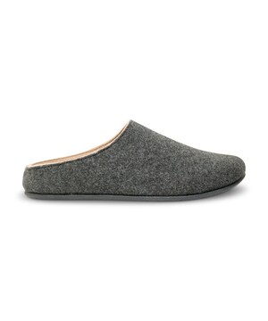 WindRiver Men's Felt Slippers With Removable Footbed