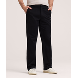 Denver Hayes Men's Flat Front Relaxed Khaki with 360° Flextech Waist Pants Front_Flat