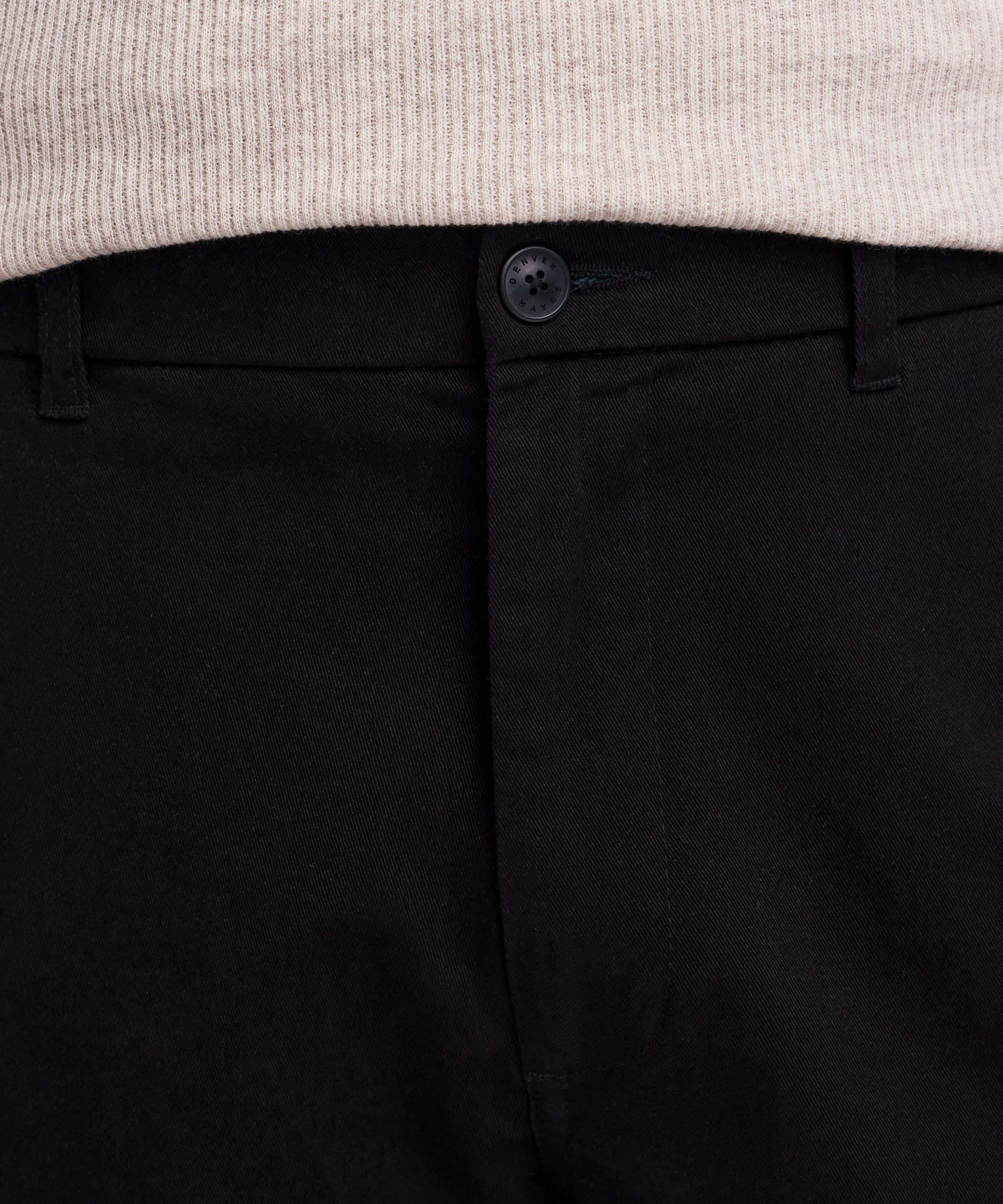 Denver Hayes Men's Flat Front Relaxed Khaki with 360° Flextech Waist Pants