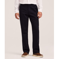 Denver Hayes Men's Flat Front Relaxed Khaki with 360° Flextech Waist Pant