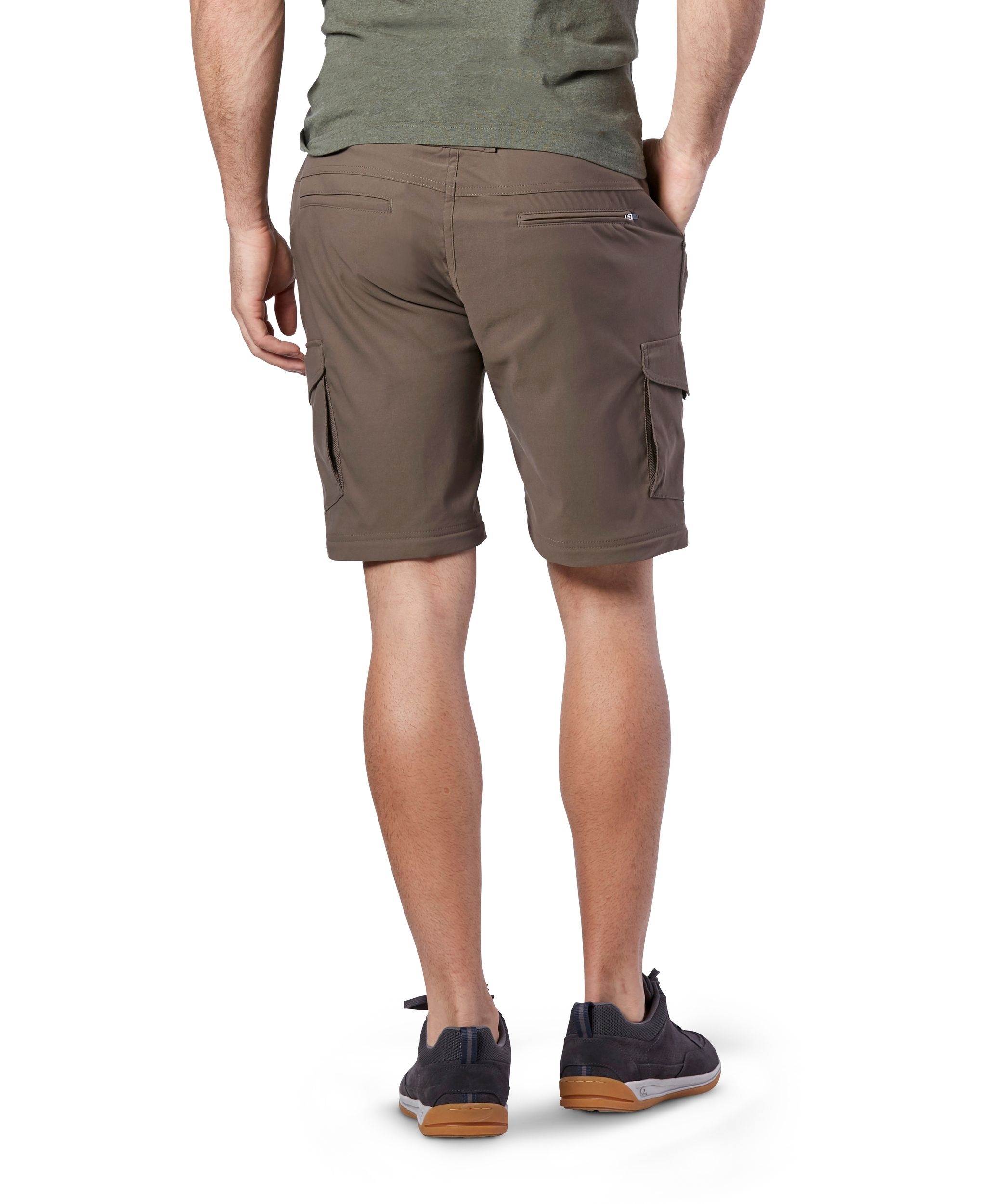 WindRiver Men's Water Repellent Stretch Zip Off Pants Marks