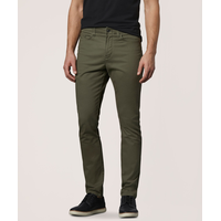 Denver Hayes Men's Stretch 5 Pocket Slim Chino Pants