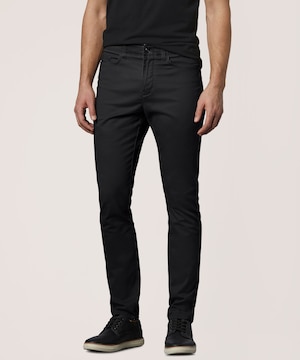 Denver Hayes Men's Stretch 5 Pocket Slim Chino Pants