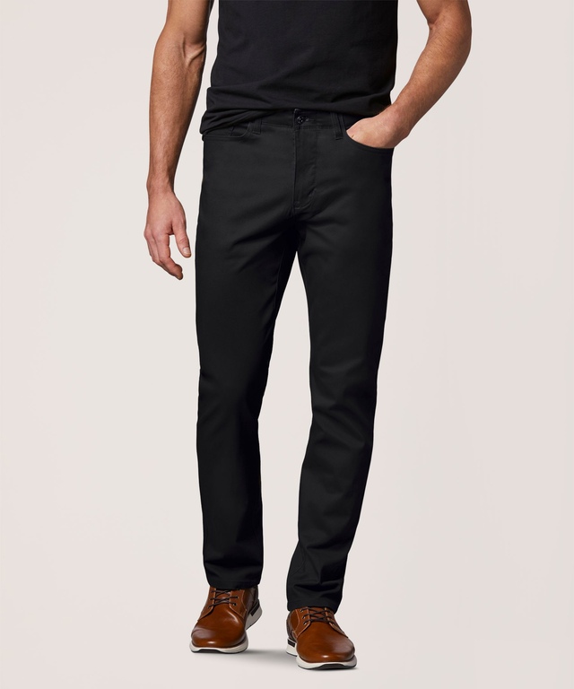 Denver Hayes Men's Stretch 5 Pocket Athletic Chino Pants Marks