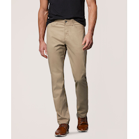 Denver Hayes Men's Stretch 5 Pocket Athletic Chino Pants Front_Flat