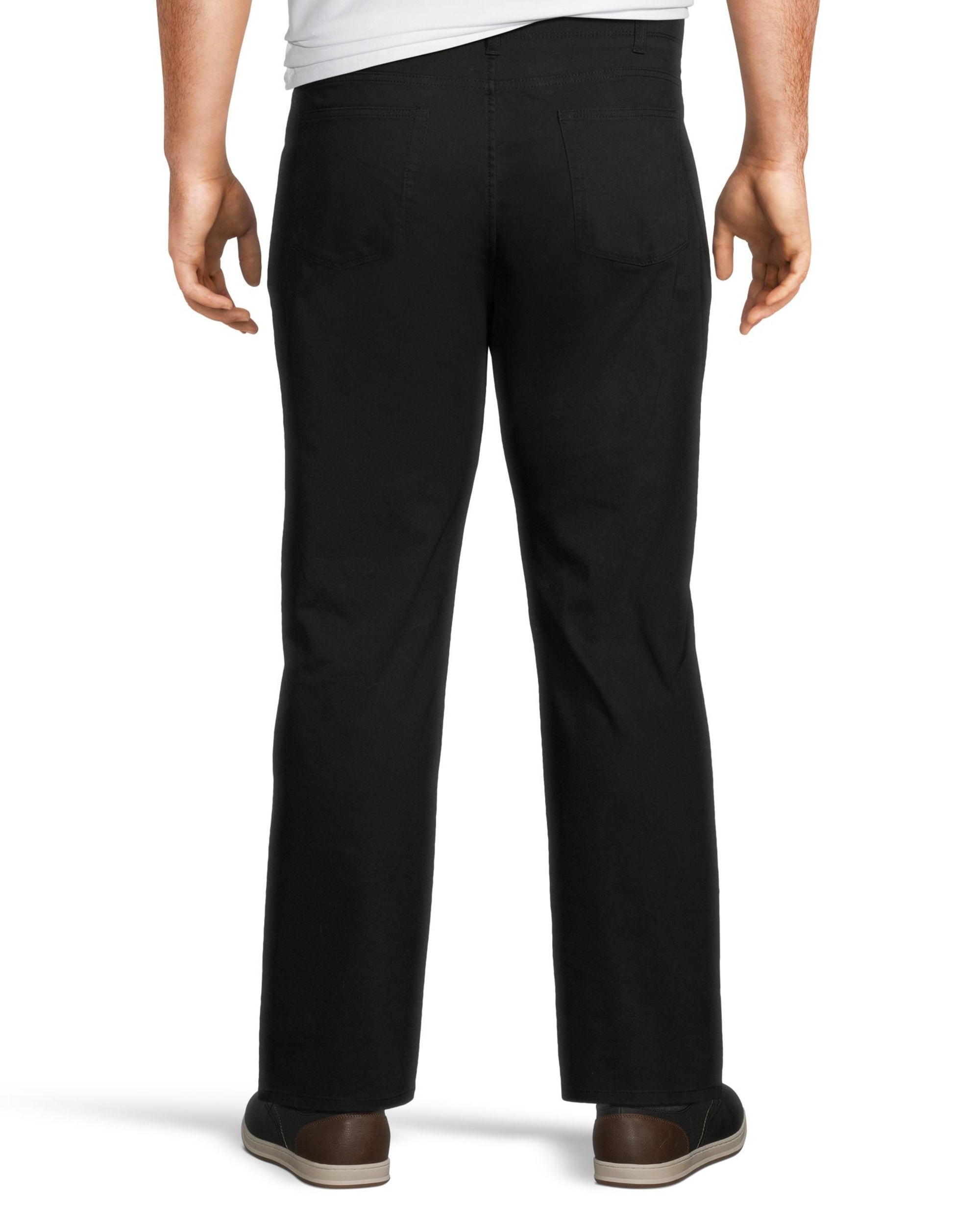 Denver Hayes Men's Stretch 5 Pocket Athletic Chino Pants Marks