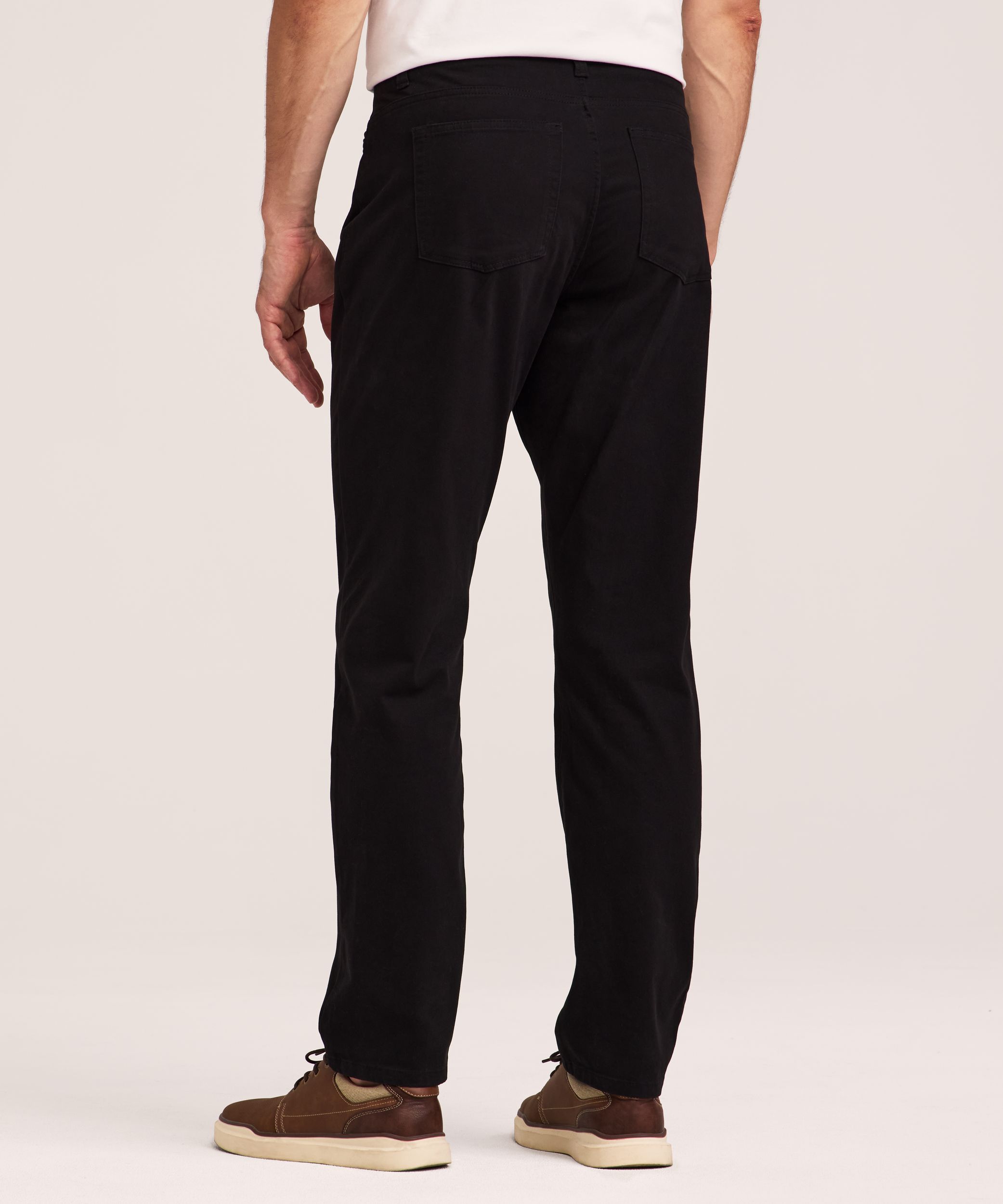 Denver Hayes Men's Stretch 5 Pocket Athletic Chino Pants