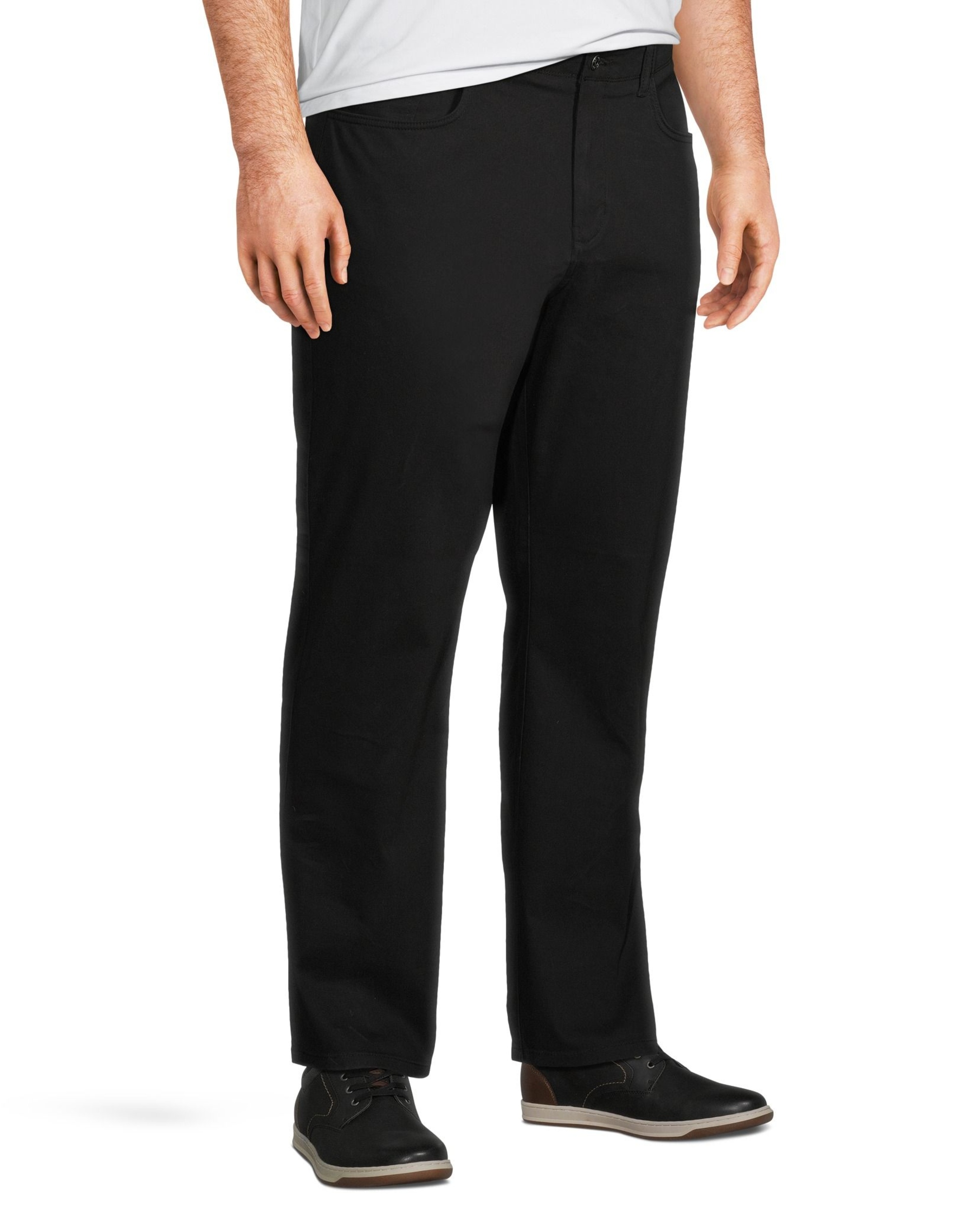 Denver Hayes Men's Stretch 5 Pocket Athletic Chino Pants Marks