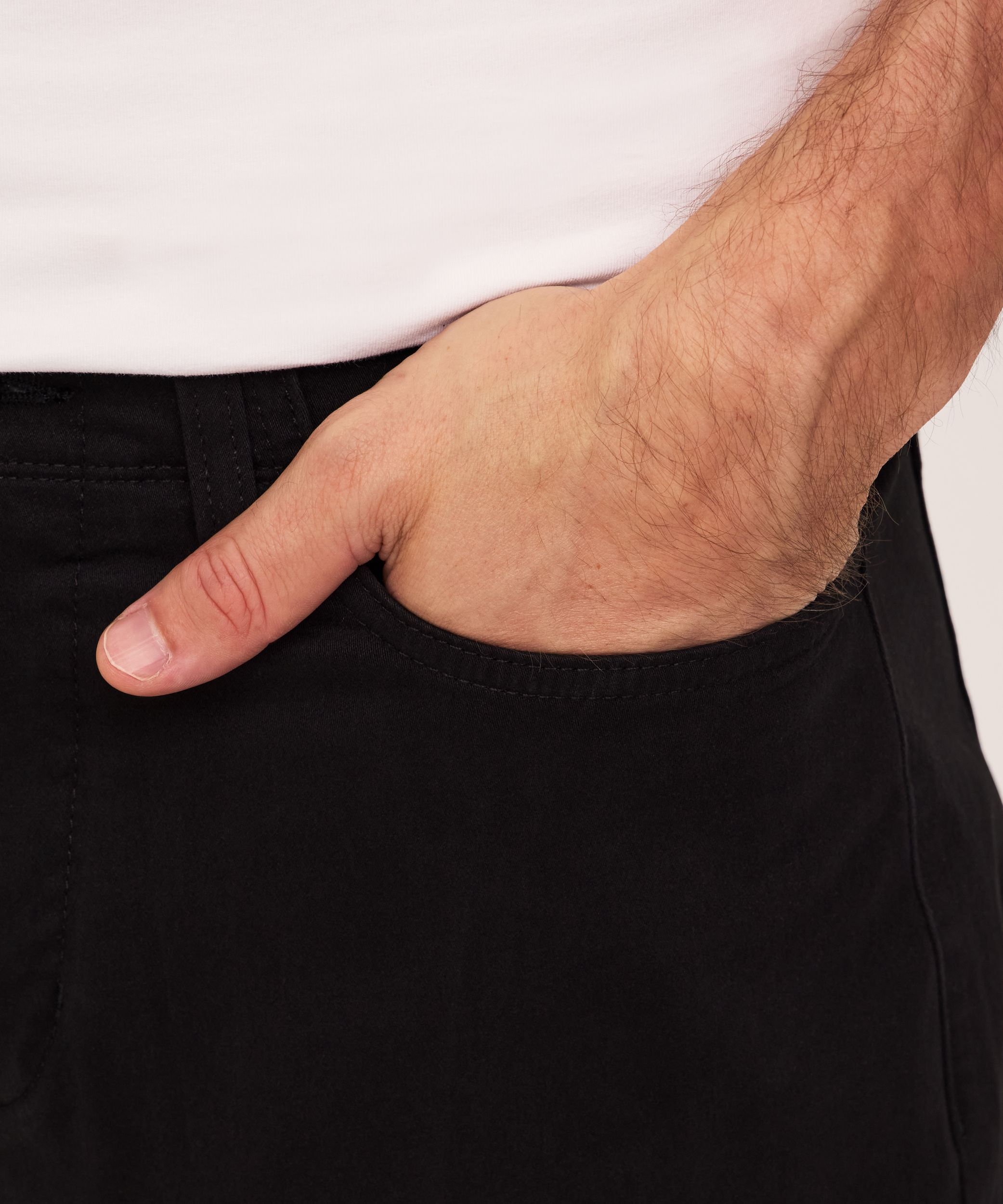 Denver Hayes Men's Stretch 5 Pocket Athletic Chino Pants