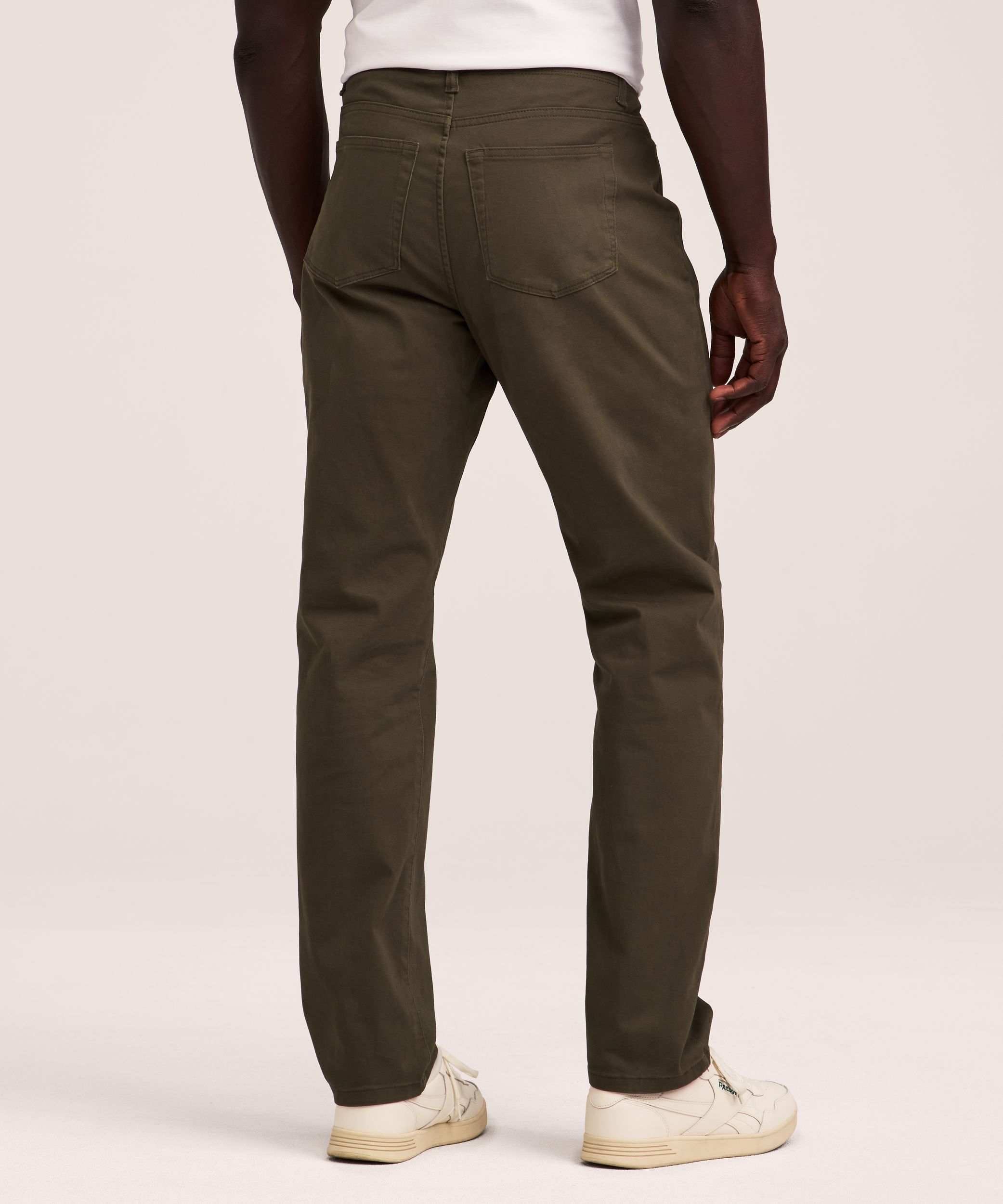 Denver Hayes Men's Stretch 5 Pocket Athletic Chino Pants