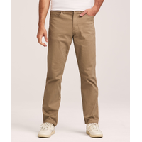 Denver Hayes Men's Stretch 5 Pocket Athletic Chino Pants Front_Flat