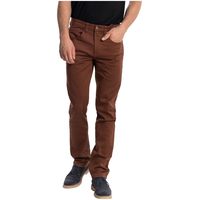 Lois Men's Brad Slim High Rise Straight Leg Stretch Pants Front_Flat