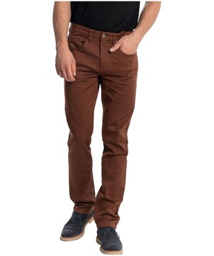 Lois Men's Brad Slim High Rise Straight Leg Stretch Pants